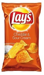Potato Chips Cheddar and Sour Cream Lay's