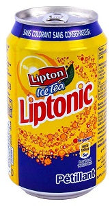 Liptonic Ice Tea Sparkling 6 Pack Can 330ml