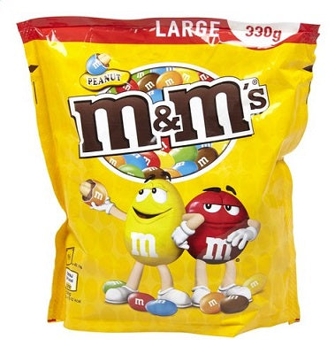 M&M's Peanut Milk Chocolate Pouch 330 gr