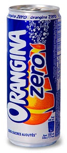 Orangina Zero 6 Pack Can 330ml - France