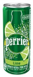 Perrier Sparkling Water Lime Can 6 Pack 330ml S05 - France