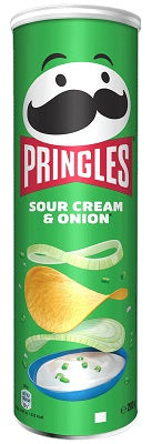 Pringles Sour Cream & Onion Crisps 175gr