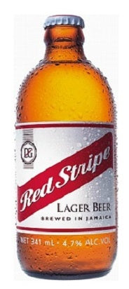 Red Stripe Lager Beer Bottle 6 Pack 330ml - Jamaica S05