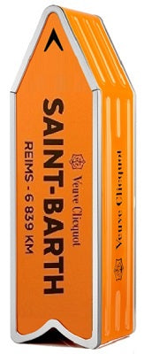 St Barth Arrow Tin Gift Box Veuve Clicquot Ponsardin Brut CP07 - Champagne