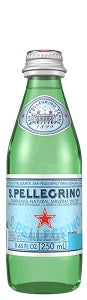 San Pellegrino Sparkling Water Glass-Bottle 6 Pack 250ml E04 - Italy