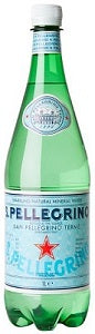 San Pellegrino Sparkling Water Plastic-Bottle 6 Pack 1L - Italy E04