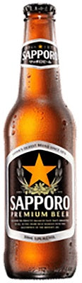 Sapporo Premium Beer Bottle 6 Pack 330ml - Japan