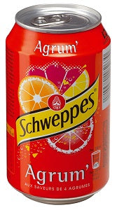 Schweppes 4 Agrum' 4 Citrus 6 Pack Can 330ml S05