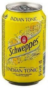Schweppes Indian Tonic 6 Pack Can 330ml S05
