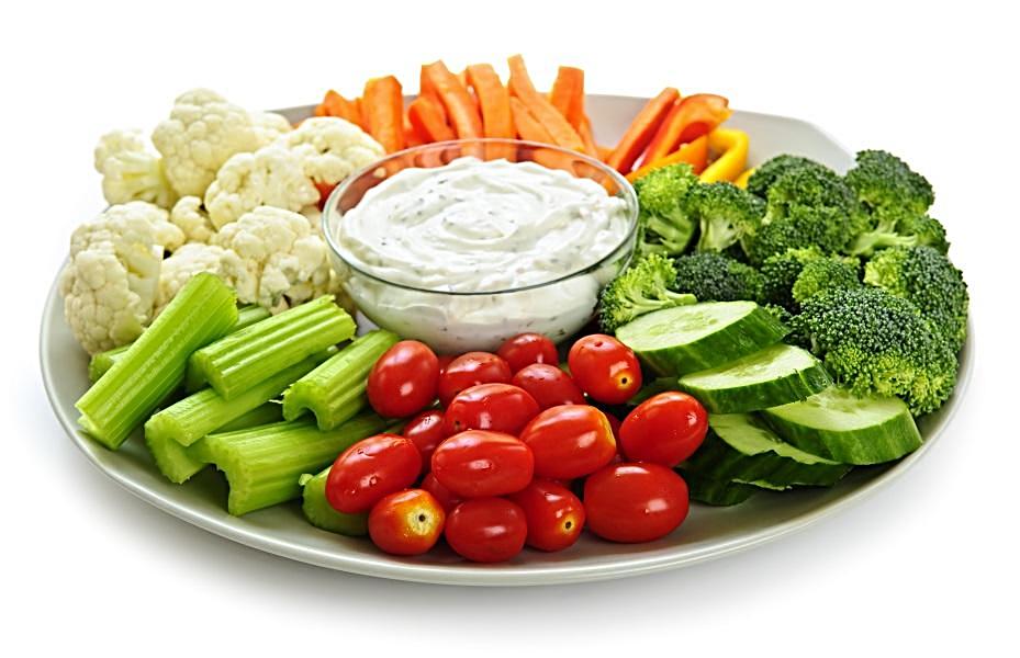 Vegetables - Crudités Organic Platter Pre-Sliced  2 lbs - 908gr - Wine Suggestions Available