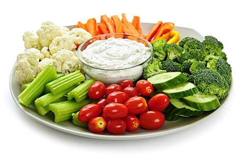 Vegetables - Crudités Organic Platter Pre-Sliced  2 lbs - 908gr - Wine Suggestions
