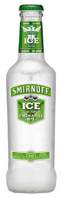Smirnoff Ice Bottle 6 Pack 330ml Green Apple H06