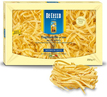 Tagliatelle Egg 104 Pasta De Cecco 250 gr