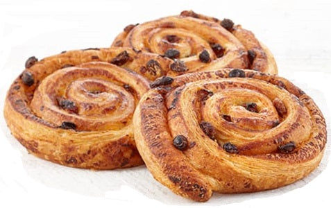 Trio of Raisin Pastry - Pain aux Raisins