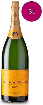 Veuve Clicquot Ponsardin Brut Yellow Label 3L Jeroboam - Champagne