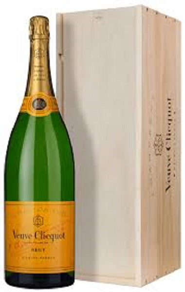 Veuve Clicquot Ponsardin Brut Yellow Label Jeroboam 3L - Champagne C07 – St  Barth's Wine