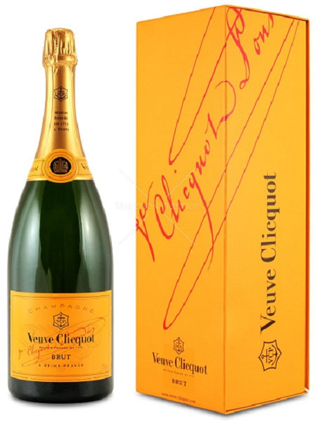Veuve Clicquot Ponsardin Brut Yellow Label Magnum 1.5L - Champagne CP0 – St  Barth\'s Wine