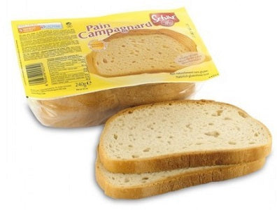 Gluten Free White French-Country Style Sliced Bread 8,4oz - Pain Campagnard 240gr