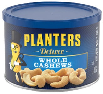 Whole Cashews 8.75 oz. Canister Planters Deluxe